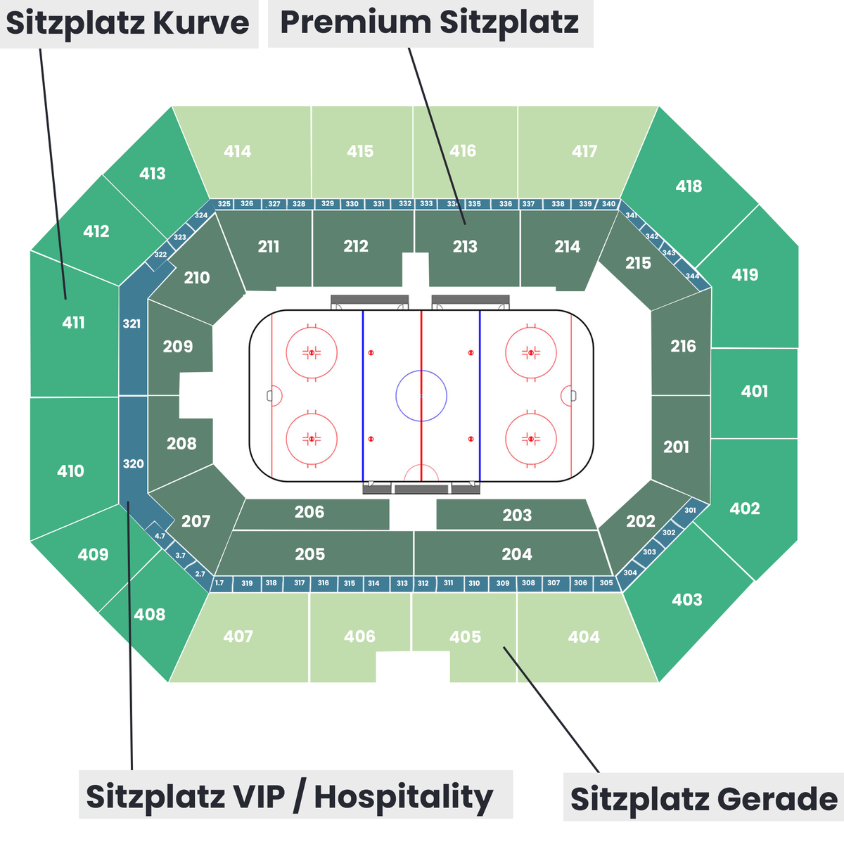 IIHF Eishockey WM Viertelfinale_Mannheim_Do. 27.05.2027_Viertelfinale 1 + 3_(DE)