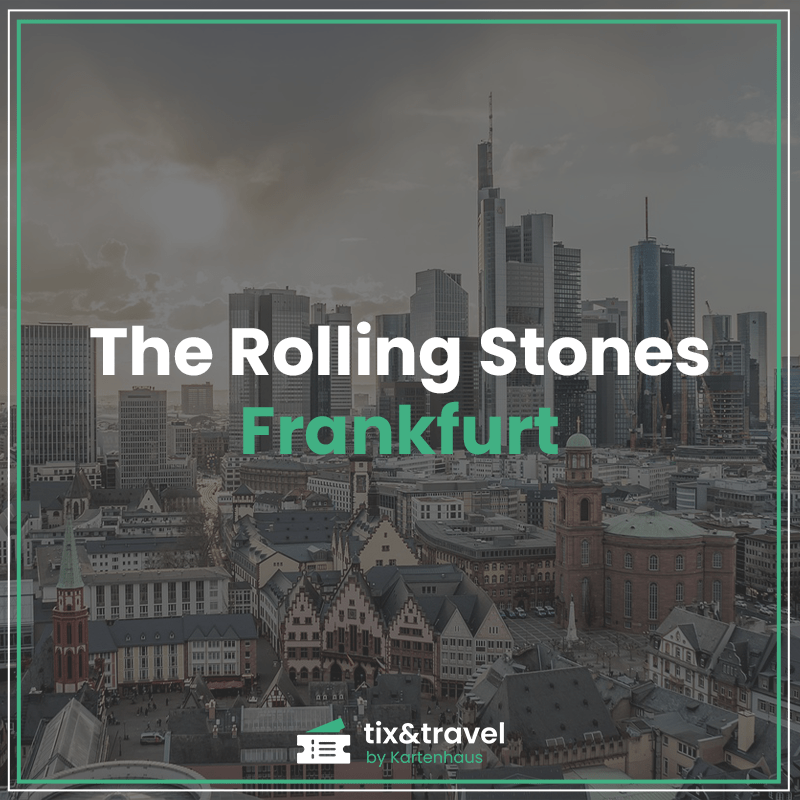 Ticket voucher Rolling Stones concert Frankfurt (DE)