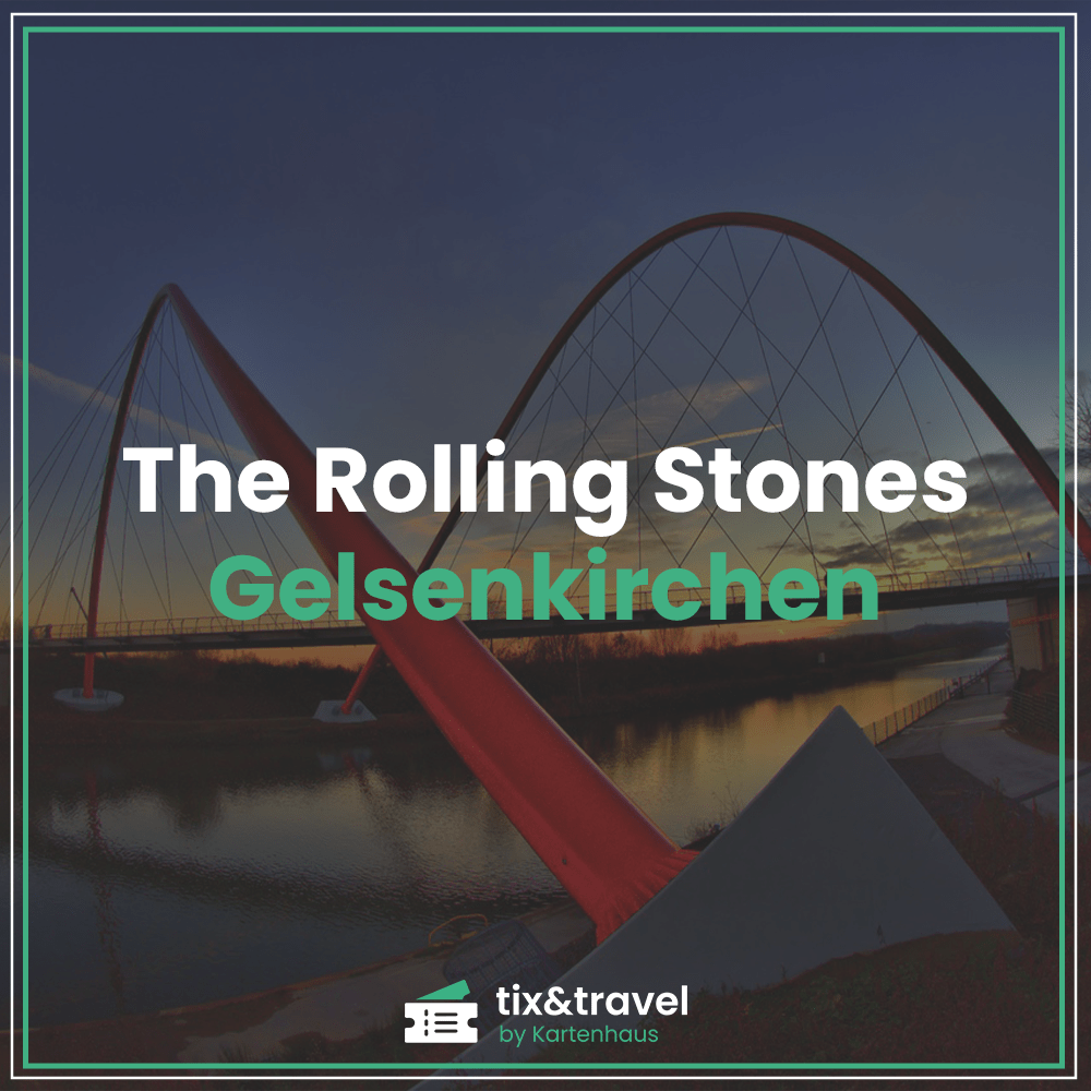 Ticket voucher Rolling Stones concert Gelsenkirchen (DE)
