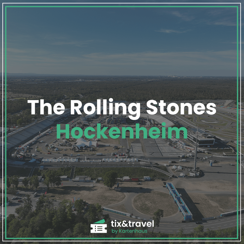 Ticket voucher Rolling Stones concert Hockenheim (DE)