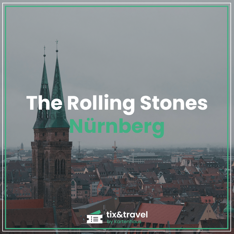 Ticket voucher Rolling Stones concert Nuremberg (DE)