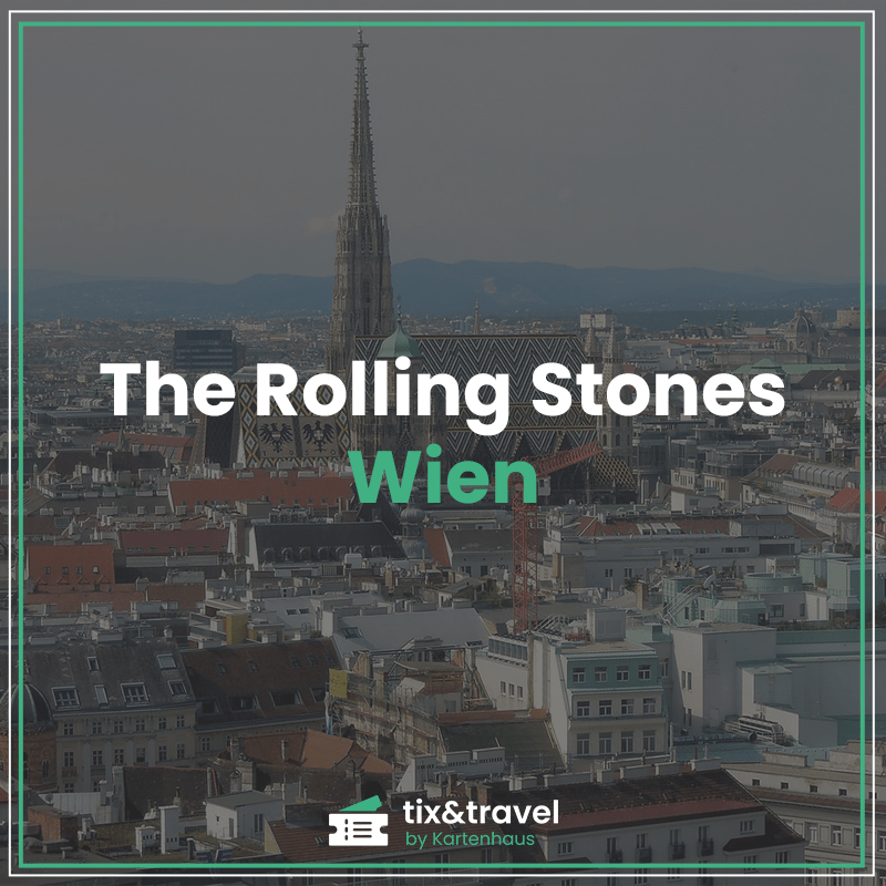 Ticket voucher Rolling Stones concert Vienna (AT)