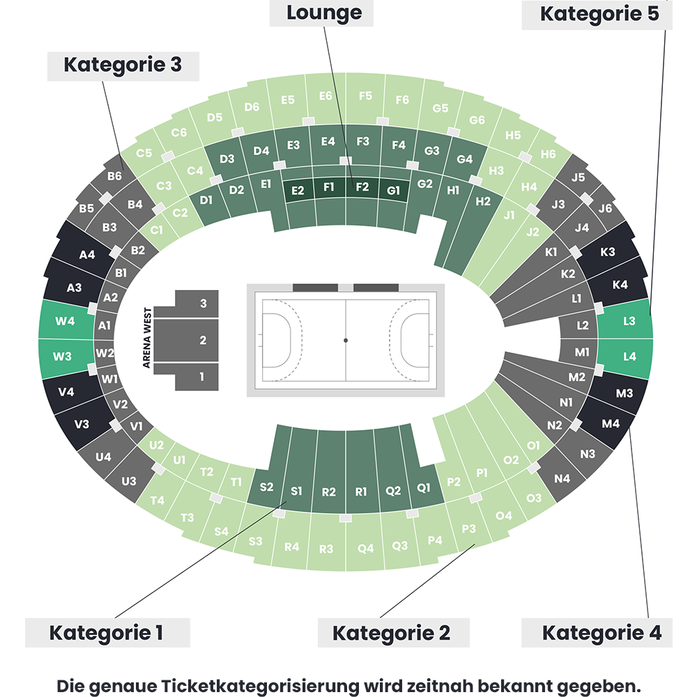 EHF Euro 2024 Gruppe F Vorrundenspiel 1 Dänemark vs. Tschechien Tickets inkl. Transfer (DE) Vorverkauf ab: 31.05.2023
